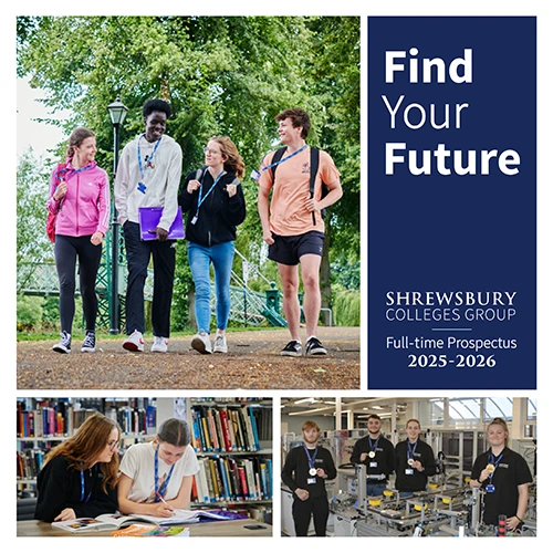 front cover of the full-time prospectus