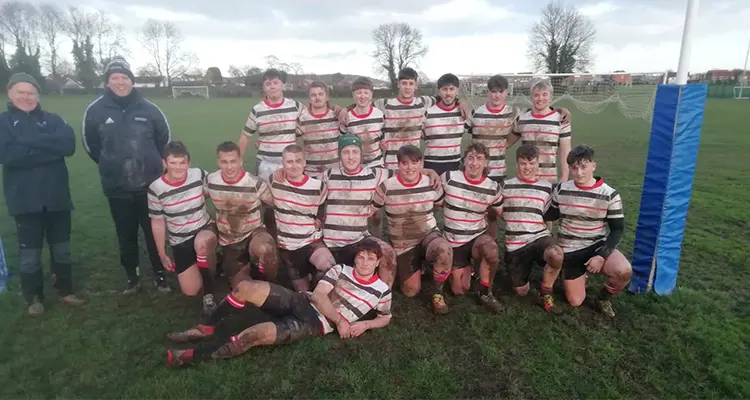 Rugby students group photo